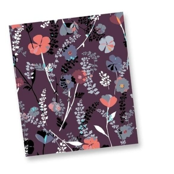 Vera Bradley Pressed Flowers Plush Throw Blanket - Picture 6 of 7